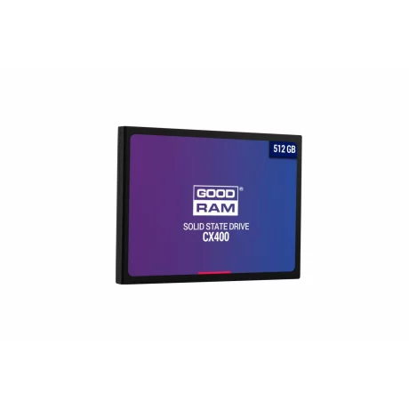 SSD GOODRAM, CX400, 512 GB, 2.5 inch, S-ATA 3, 3D Nand, R/W: 550/490 MB/s, &quot;SSDPR-CX400-512&quot;