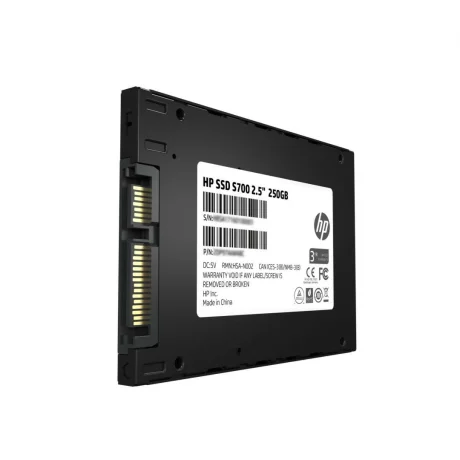 SSD HP, S700, 250 GB, 2.5 inch, S-ATA 3, 3D TLC Nand, R/W: 562/516 MB/s, &quot;2DP98AA#ABB&quot;