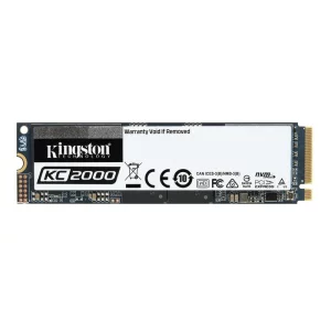 SSD KINGSTON, KC2000, 500 GB, M.2, PCIe Gen3.0 x4, 3D TLC Nand, R/W: 3000/2000 MB/s, &quot;SKC2000M8/500G&quot;