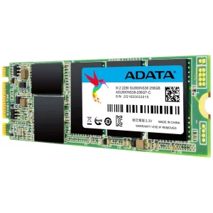 SSD ADATA, 256 GB, M.2, S-ATA 3, 3D TLC Nand, R/W: 560/520 MB/s, &quot;ASU800NS38-256GT-C&quot;