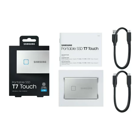 SSD Portabil T7 Touch USB 3.1 500GB (Argintiu)