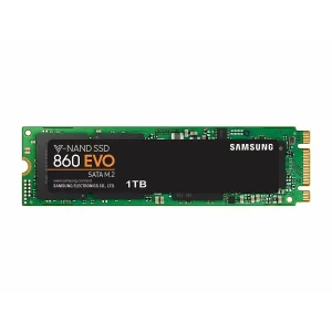 SSD SAMSUNG, 860 EVO, 1 TB, M.2, S-ATA 3, V-Nand 3bit MLC, R/W: 550/520 MB/s, &quot;MZ-N6E1T0BW&quot;