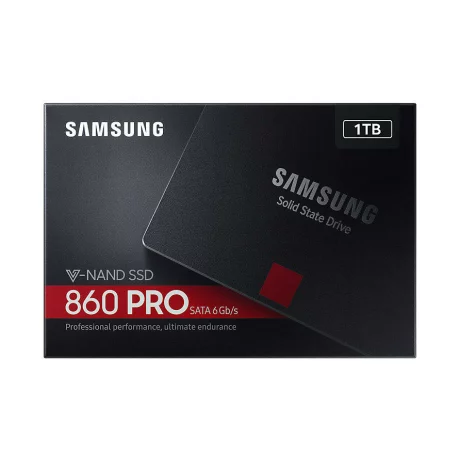 SSD SAMSUNG, 860 PRO, 1 TB, 2.5 inch, S-ATA 3, V-Nand 2bit MLC, R/W: 560/530 MB/s, &quot;MZ-76P1T0B/EU&quot;