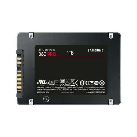 SSD SAMSUNG, 860 PRO, 1 TB, 2.5 inch, S-ATA 3, V-Nand 2bit MLC, R/W: 560/530 MB/s, &quot;MZ-76P1T0B/EU&quot;