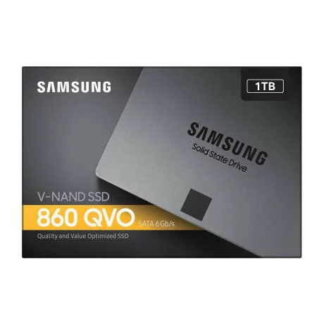SSD SAMSUNG, 860 Qvo, 1 TB, 2.5 inch, S-ATA 3, V-Nand 4bit MLC, R/W: 550/520 MB/s, &quot;MZ-76Q1T0BW&quot;