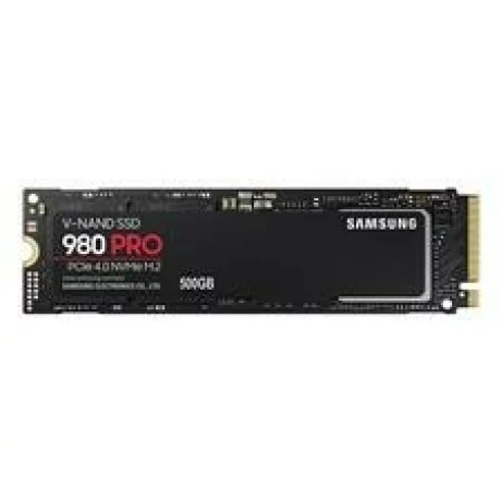 SSD SAMSUNG, Gen4 x 4, 980 PRO, 500 GB, M.2, PCIe Gen4.0 x4, V-Nand 2bit MLC, R/W: 6900/5000 MB/s, &quot;MZ-V8P500BW&quot;