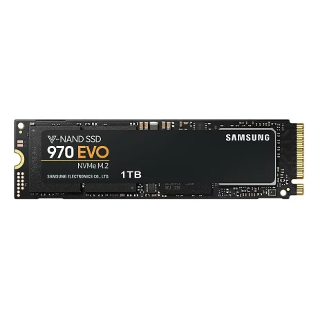 SSD SAMSUNG, Gen3 x 4, 970 EVO, 1 TB, M.2, PCIe Gen3.0 x4, V-Nand 3bit MLC, R/W: 3500/2500 MB/s, &quot;MZ-V7E1T0BW&quot;
