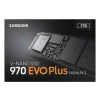 SSD SAMSUNG, 970 EVO plus, 1 TB, M.2,  MZ-V7S1T0BW