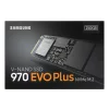 SSD SAMSUNG, Gen3 x 4, 970 EVO plus, 250 GB, M.2, PCIe Gen3.0 x4, V-Nand 3bit MLC, R/W: 3500/2300 MB/s, &quot;MZ-V7S250BW&quot;