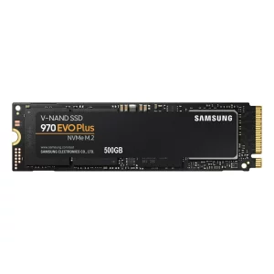 SSD SAMSUNG, Gen3 x 4, 970 EVO plus, 500 GB, M.2, PCIe Gen3.0 x4, V-Nand 3bit MLC, R/W: 3500/3200 MB/s, &quot;MZ-V7S500BW&quot;