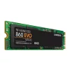 SSD SAMSUNG, 860 EVO, 500 GB, M.2, S-ATA 3, V-Nand 3bit MLC, R/W: 550/520 MB/s, &quot;MZ-N6E500BW&quot;