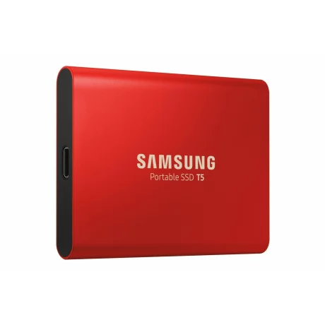 SSD extern SAMSUNG T5 Red, 1 TB, 2.5 inch, USB 3.1, 3D Nand, R/W: 540/515 MB/s, &quot;MU-PA1T0R/EU&quot; (include TV 0.15 lei)