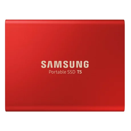 SSD extern SAMSUNG T5 Red, 500 GB, 2.5 inch, USB 3.1, 3D Nand, R/W: 540/515 MB/s, &quot;MU-PA500R/EU&quot; (include TV 0.15 lei)