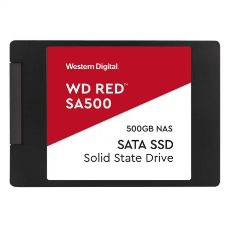 SSD WD, Red, 500 GB, 2.5 inch, S-ATA 3, 3D Nand, R/W: 560/530 MB/s, &quot;WDS500G1R0A&quot;