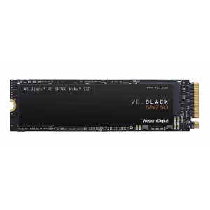 SSD WD, Black SN750, 1 TB, M.2, PCIe Gen3.0 x4, 3D Nand, R/W: 3470/3000 MB/s, &quot;WDS100T3X0C&quot;