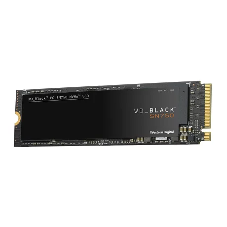 SSD WD, Black SN750, 500 GB, M.2, PCIe Gen3.0 x4, 3D Nand, R/W: 3470/2600 MB/s, &quot;WDS500G3X0C&quot;