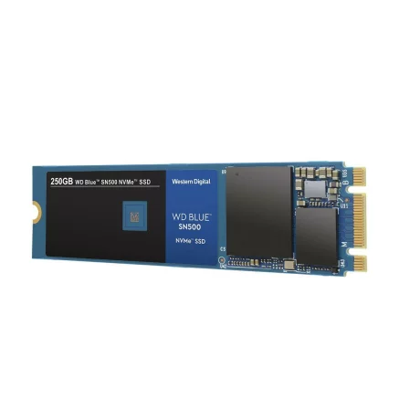 SSD WD, Blue, 250 GB, M.2, PCIe Gen3.0 x2, 3D Nand, R/W: 1700/1300 MB/s, &quot;WDS250G1B0C&quot;