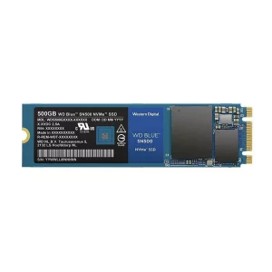 SSD WD, Blue, 500 GB, M.2, PCIe Gen3.0 x2, 3D Nand, R/W: 1700/1450 MB/s, &quot;WDS500G1B0C&quot;