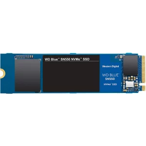 SSD WD, Blue SN550, 500 GB, M.2, PCIe Gen3.0 x4, 3D Nand, R/W: 2400/950 MB/s, &quot;WDS500G2B0C&quot;