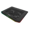 STAND DEEPCOOL notebook 17&quot;,sita metal, iluminare RGB, 2 x fan 14cm, 2 x port USB 3.0, black, &quot;N80 RGB&quot;