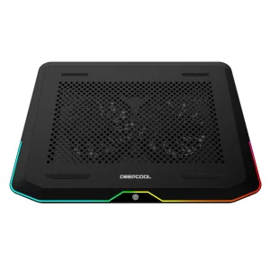 STAND DEEPCOOL notebook 17&quot;,sita metal, iluminare RGB, 2 x fan 14cm, 2 x port USB 3.0, black, &quot;N80 RGB&quot;