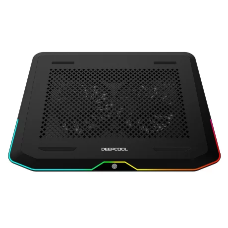 STAND DEEPCOOL notebook 17&quot;,sita metal, iluminare RGB, 2 x fan 14cm, 2 x port USB 3.0, black, &quot;N80 RGB&quot;