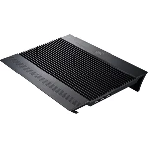 STAND DEEPCOOL notebook 17&quot;, sita aluminiu, 2 x fan 14cm, 4 x port USB, black, &quot;N8BLACK&#039;&#039;