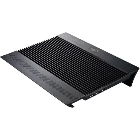 STAND DEEPCOOL notebook 17&quot;, sita aluminiu, 2 x fan 14cm, 4 x port USB, black, &quot;N8BLACK&#039;&#039;