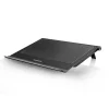 STAND DEEPCOOL notebook 17&quot;, sita metal &amp;amp; filtru praf lavabil, 2 x fan 14cm, 1 x port USB 3.0 pass-through, black, &quot;N65&quot;