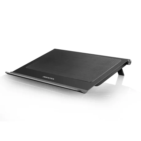 STAND DEEPCOOL notebook 17&quot;, sita metal &amp;amp; filtru praf lavabil, 2 x fan 14cm, 1 x port USB 3.0 pass-through, black, &quot;N65&quot;