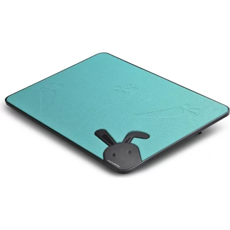 STAND DEEPCOOL notebook 17&quot;, sita metal, fan 18cm, desen funny, cyan, &#039;&#039;N2&#039;&#039;