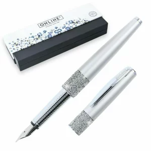 Stilou Online Crystal Celebrites Argintiu, Swarovski On037057