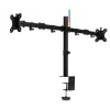 SUPORT de birou KENSINGTON, pt 2 TV/monitor plat, diag. max 34 inch, rotatie, inclinare, pivotare, orizontala, verticala, totala, max 8 Kg, &quot;K55409WW&quot;