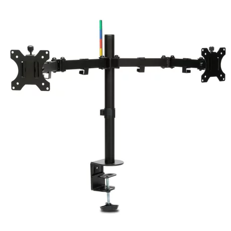 SUPORT de birou KENSINGTON, pt 2 TV/monitor plat, diag. max 34 inch, rotatie, inclinare, pivotare, orizontala, verticala, totala, max 8 Kg, &quot;K55409WW&quot;