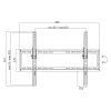 SUPORT de perete LOGILINK, pt 1 TV/monitor plat, diag. max 70 inch, inclinare, max 35 Kg, &quot;BP0039&quot;