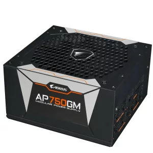 SURSA GIGABYTE AORUS P750W, 750 W, modulara, ATX 12V V2.31, fan 135 mm x 1, 80 Plus Gold, &quot;GP-AP750GM&quot;