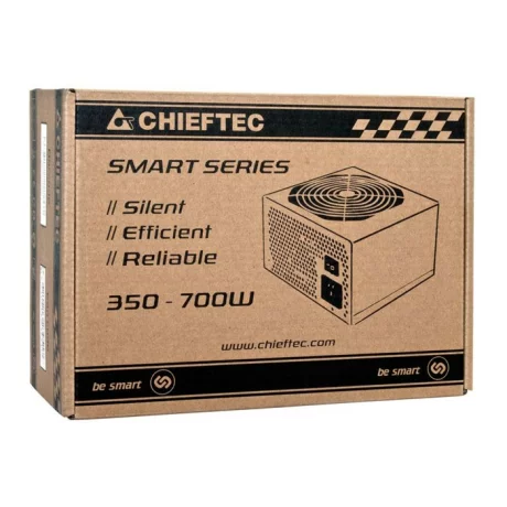 SURSA CHIEFTEC 500W (real), Smart series, fan 12cm, eficienta &gt;85%, 1x CPU 4, 1x PCI-E (6+2), 3x SATA &quot;GPS-500A8&quot;