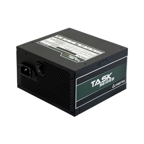 SURSA CHIEFTEC 500W (real), Task series, fan 12cm, certificare 80PLUS Bronze, 1x CPU 4+4, 1x PCI-E (6+2), 5x SATA &quot;TPS-500S&quot;