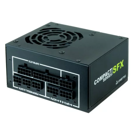 SURSA CHIEFTEC 550 (real), SFX (incl. bracket ATX), modulara, fan 8cm, certificare 80PLUS Gold, 1x CPU 8, 2x PCI-E (6+2), 4x SATA &quot;CSN-550C&quot;