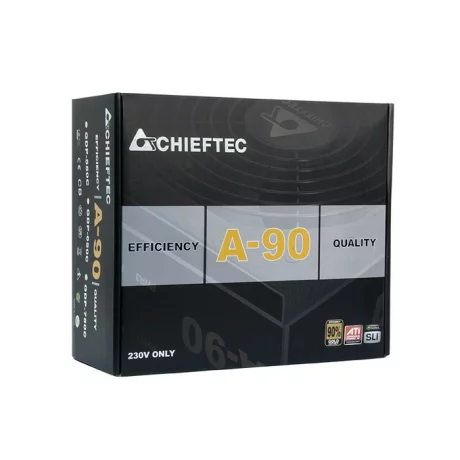 SURSA CHIEFTEC 550W (real), A-90 series, semi-modulara, fan 14cm, compatibila 80PLUS Gold, &gt;90% eficienta, 1x CPU 4+4, 2x PCI-E (6+2), 6x SATA &quot;GDP-550C&quot;