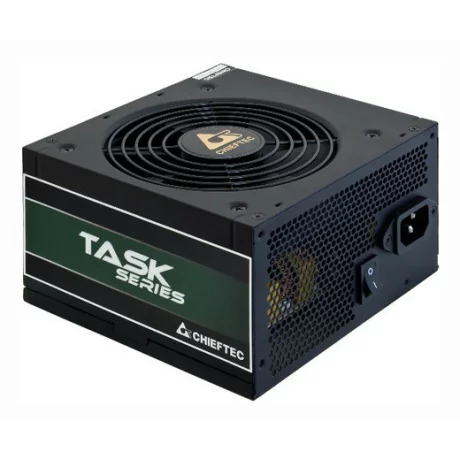 SURSA CHIEFTEC 600W (real), Task series, fan 12cm, certificare 80PLUS Bronze, 1x CPU 4+4, 2x PCI-E (6+2), 5x SATA &quot;TPS-600S&quot;