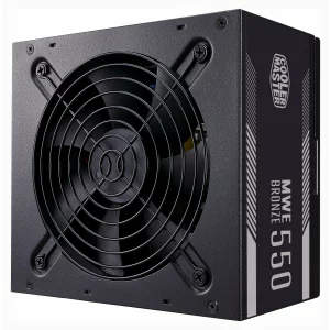 SURSA COOLER MASTER  550W (real), MWE 550 Bronze V2, silent HDB fan 120mm, 80 Plus Bronze, 2x PCI-E (6+2), 6x S-ATA &quot;MPE-5501-ACAAB-EU&quot;