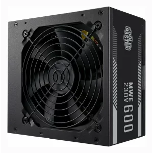 SURSA COOLER MASTER  600W (real), MWE 600 White 230V V2, silent HDB fan 120mm, 80 Plus, 4x PCI-E (6+2), 6x S-ATA &quot;MPE-6001-ACABW-EU&quot;