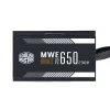 SURSA COOLER MASTER  650W (real), MWE 650 Bronze 230V V2, silent HDB fan 120mm, 80 Plus Bronze, 4x PCI-E (6+2), 6x S-ATA &quot;MPE-6501-ACABW-BEU&quot;