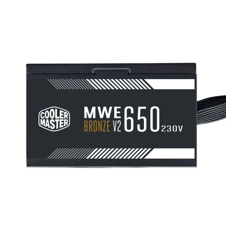 SURSA COOLER MASTER  650W (real), MWE 650 Bronze 230V V2, silent HDB fan 120mm, 80 Plus Bronze, 4x PCI-E (6+2), 6x S-ATA &quot;MPE-6501-ACABW-BEU&quot;