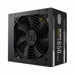 SURSA COOLER MASTER  650W (real), MWE 650 Bronze 230V V2, silent HDB fan 120mm, 80 Plus Bronze, 4x PCI-E (6+2), 6x S-ATA &quot;MPE-6501-ACABW-BEU&quot;