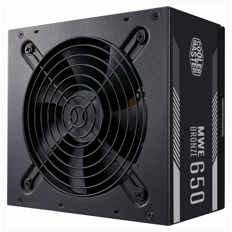 SURSA COOLER MASTER  650W (real), MWE 650 Bronze V2, silent HDB fan 120mm, 80 Plus Bronze, 4x PCI-E (6+2), 8x S-ATA &quot;MPE-6501-ACAAB-EU&quot;