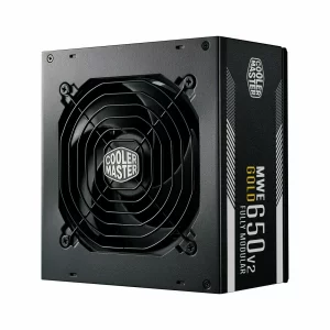 SURSA COOLER MASTER  650W (real), MWE Gold 650 V2, silent HDB fan 120mm, 80 Plus Gold, 4x PCI-E (6+2), 8x S-ATA, modulara &quot;MPE-6501-AFAAG-EU&quot;