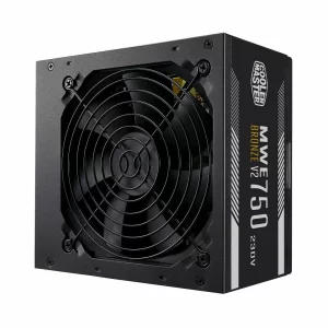 SURSA COOLER MASTER  750W (real), MWE 750 Bronze 230V V2, silent HDB fan 120mm, 80 Plus, 4x PCI-E (6+2), 6x S-ATA &quot;MPE-7501-ACABW-BEU&quot;