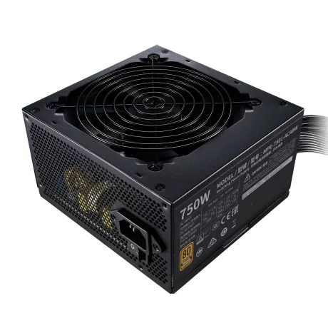 SURSA COOLER MASTER  750W (real), MWE 750 Bronze 230V V2, silent HDB fan 120mm, 80 Plus, 4x PCI-E (6+2), 6x S-ATA &quot;MPE-7501-ACABW-BEU&quot;